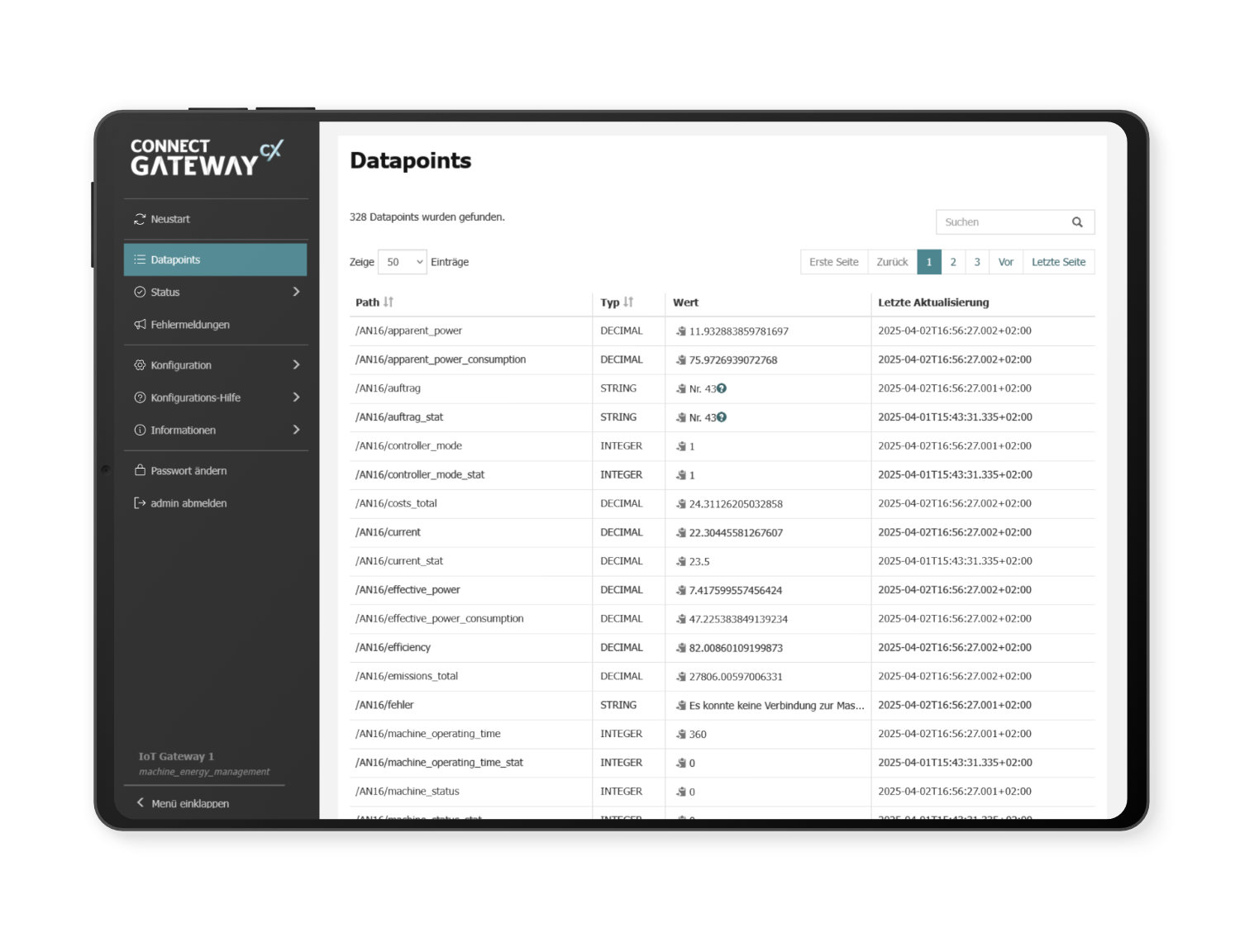 connect GatewayCX Mockup