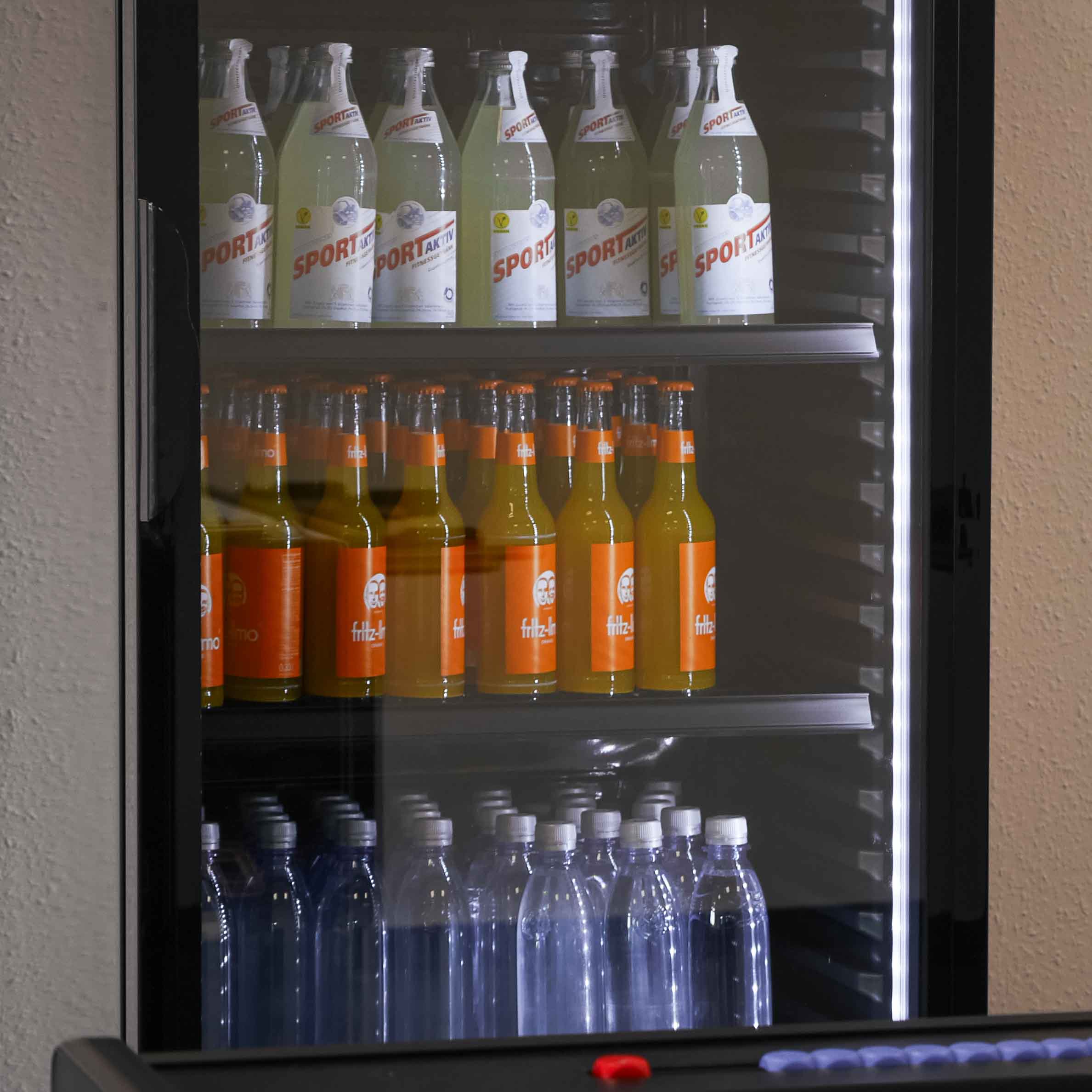 Kühlschrank mit Getränken